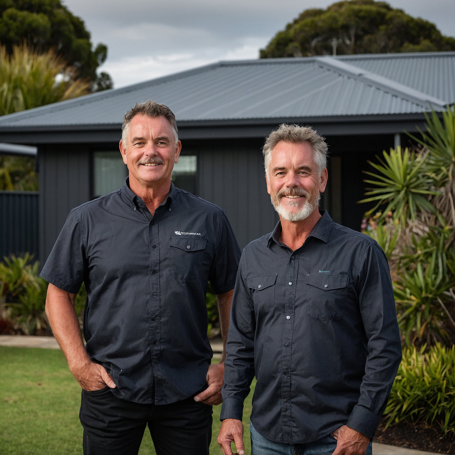 The Summit Roofing family team